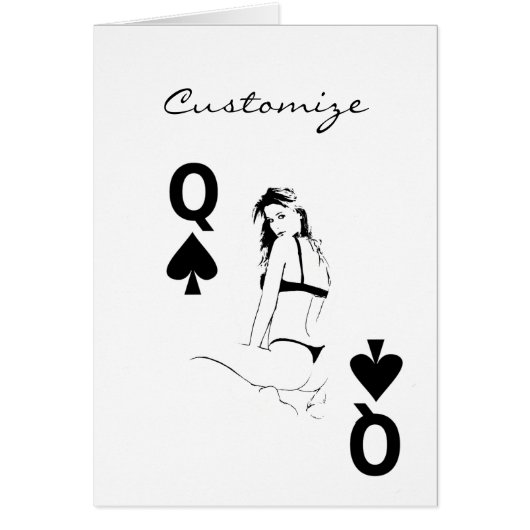 Queen of Spades bikini girl Thunder_Cove (Front)