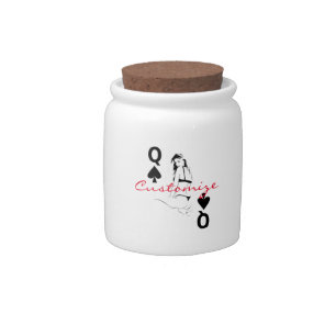 Queen of Spades Bikini Girl Thunder_Cove Candy Jar