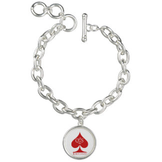 Queen of Spades Charm Bracelet Vixen QoS Style