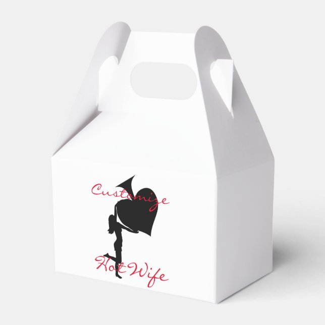 Queen of Spades Holding Black Ace Thunder_Cove Favor Boxes (Front Side)