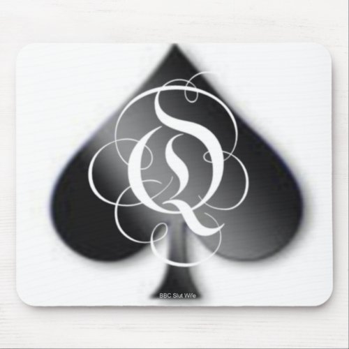 Queen Of Spades Mouse Pad