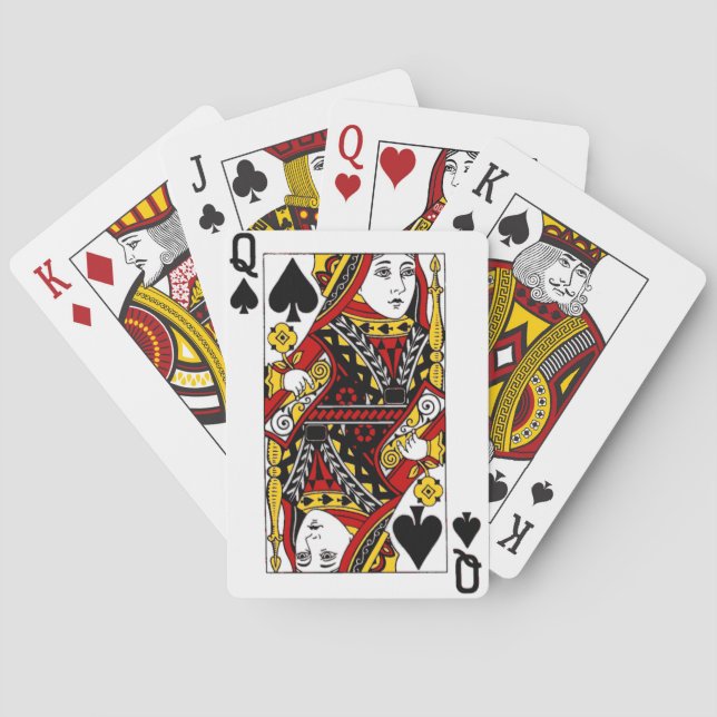 queen of spades.png poker cards (Back)