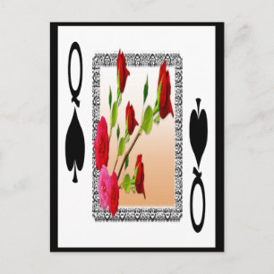Queen of Spades Postcard