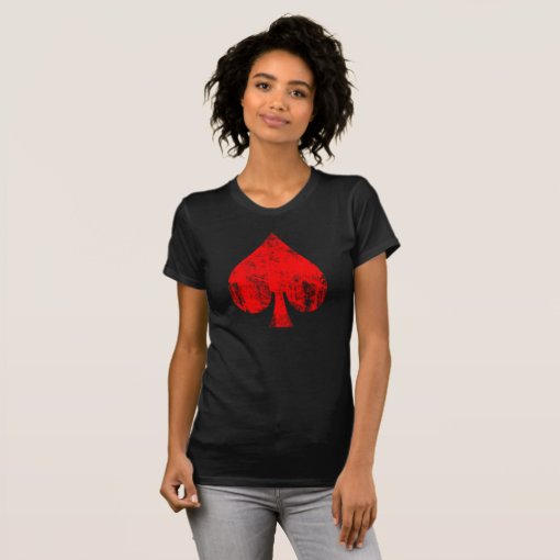 Queen of Spades TShirt Zazzle
