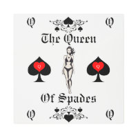 Queen of Spades Tarot Card Thunder_Cove