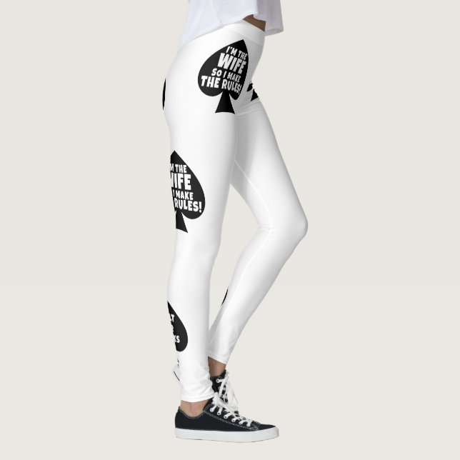 Queen of Spades Wife Leggings (Right)