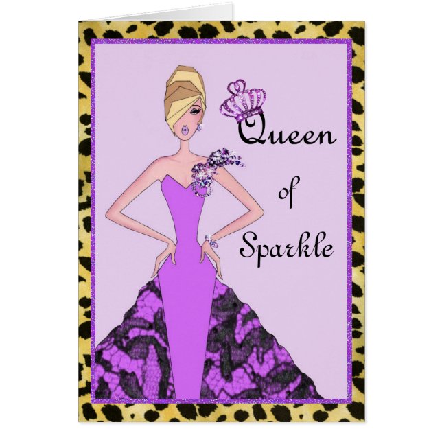 "Queen of Sparkle" Blind Them Into Servitude! Cards (Front)
