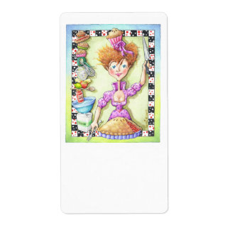 QUEEN of TARTS Labels