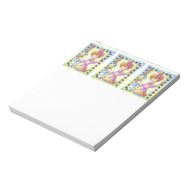 QUEEN OF TARTS NOTEPAD (Rotated)