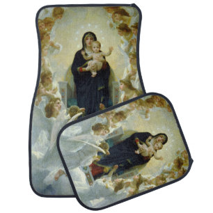 Queen of the Angels (by Bouguereau) Car Floor Mat