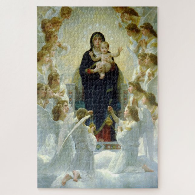 Queen of the Angels (by Bouguereau) Jigsaw Puzzle (Vertical)