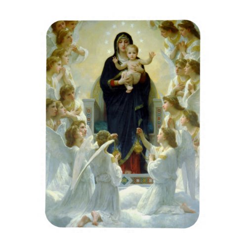 Queen of the Angels by Bouguereau Magnet