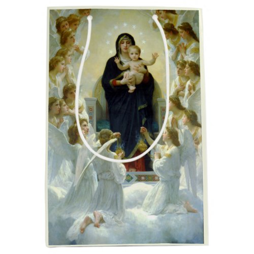 Queen of the Angels by Bouguereau Medium Gift Bag