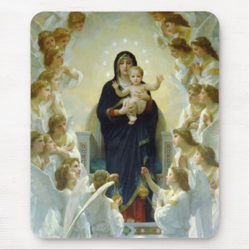 Queen of the Angels by Bouguereau Mouse Pad