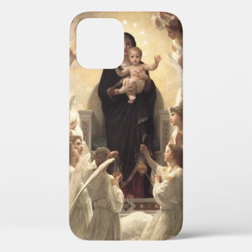 Queen of the Angels Regina Angelorum by Bouguereau iPhone 12 Case