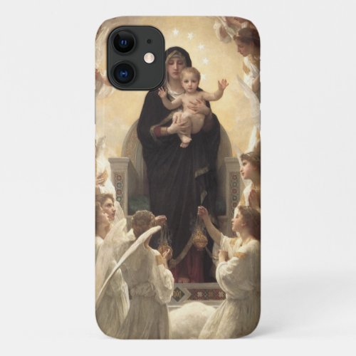 Queen of the Angels Regina Angelorum by Bouguereau iPhone 11 Case