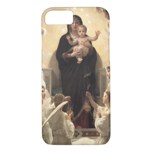 Queen of the Angels Regina Angelorum by Bouguereau iPhone 87 Case