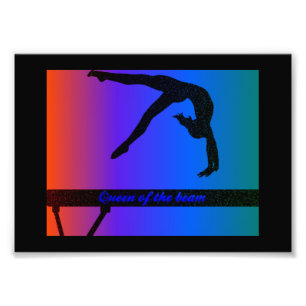 Queen of the Beam Colorful Photo Enlargement