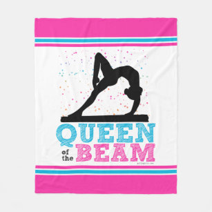 Rhythmic Gymnastics Throw Blanket by saramaese | Society6