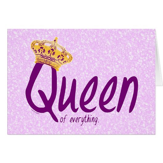 Queen of the Block Cards (Front Horizontal)