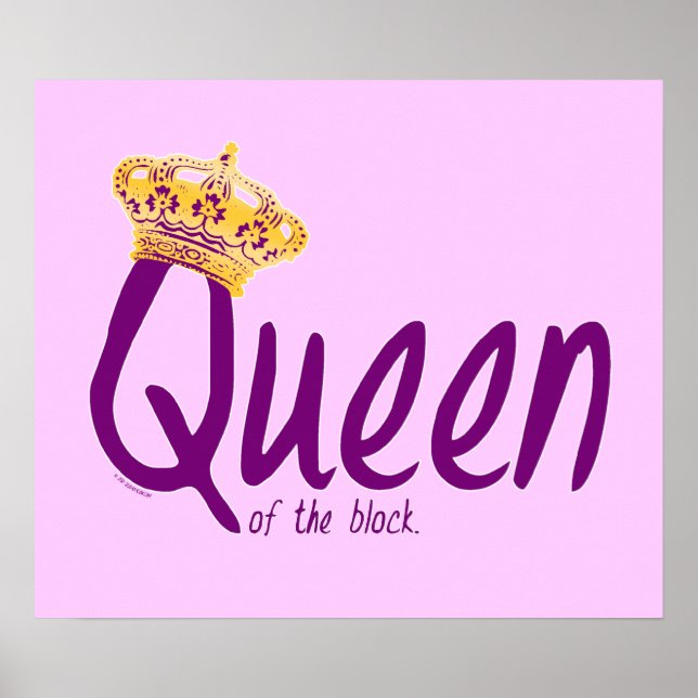 Queen of the Block Poster (Front)
