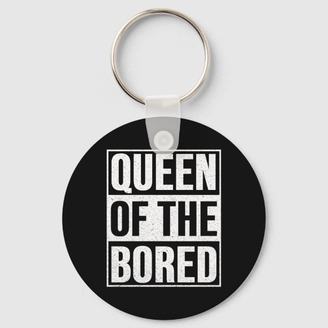 Queen of the Bored - American Gods Keychain (Front)
