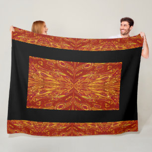 Queen Of The Butterflies 67 Fleece Blanket