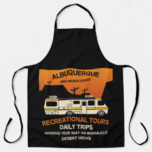 Queen of the Camper - Funny Camping RV Caravan Apron