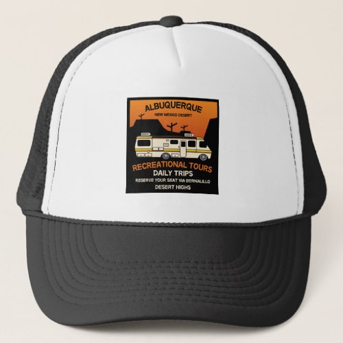 Queen of the Camper _ Funny Camping RV Caravan Trucker Hat