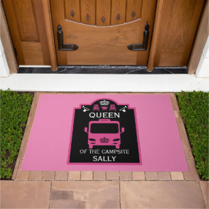 Queen Of The Campsite Doormat