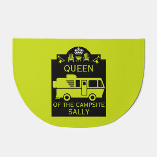 Queen Of The Campsite Doormat