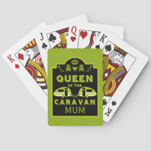 Queen of the Caravan Poker Cards