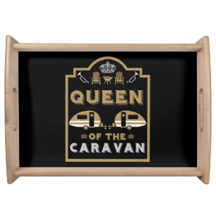 Queen of the Caravan Serving Tray