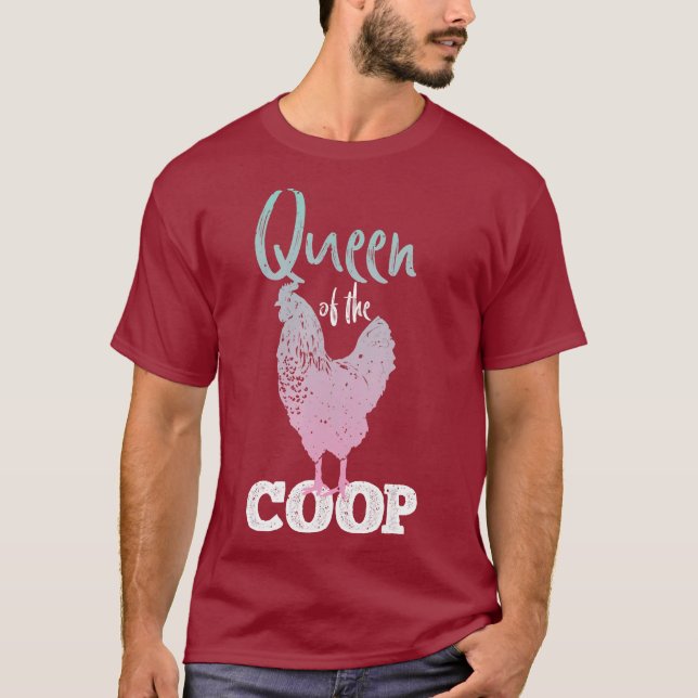 Queen Of The Coop T-Shirt (Front)