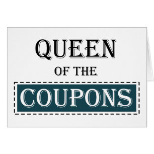Queen of the Coupons Cards