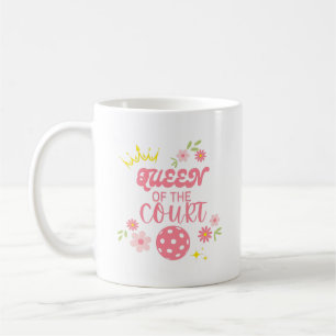 Queen of the Court Pickleball Mug