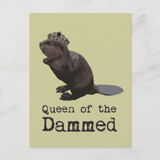 Queen of the Dammed Postcard (Front)