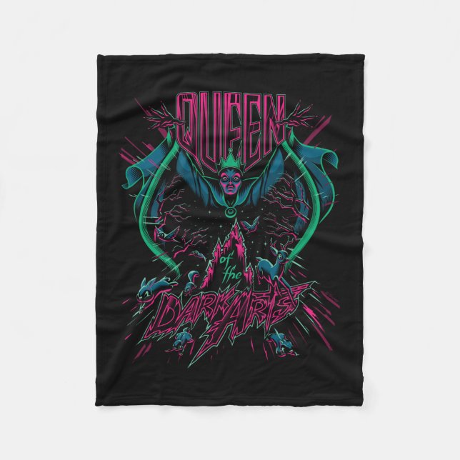 Queen of the Dark Arts Fleece Blanket (Front)