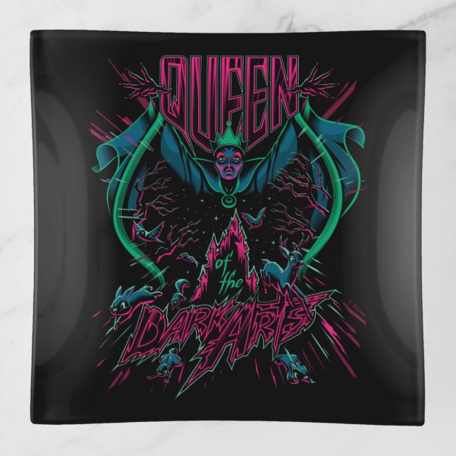 Queen of the Dark Arts Trinket Tray (Front)