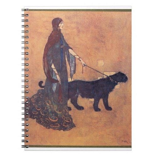QUEEN OF THE EBONY ISLES Spiral Notebook