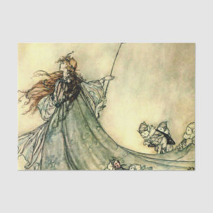 “Queen of the Fairies” by Arthur Rackham Tissue Paper