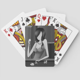 Queen of the game - Las Vegas Casino Poker Cards