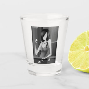 Queen of the game - Las Vegas Casino Shot Glass