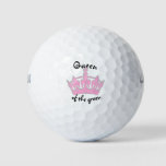 Queen Of The Green Golf Balls at Zazzle