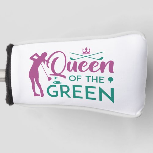 Queen Of The Green Golf Head Cover