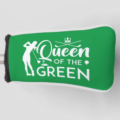 Queen Of The Green Golf Head Cover