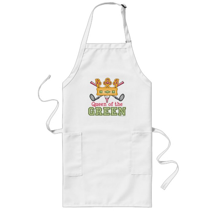 Queen of the Green Womens Golf Apron