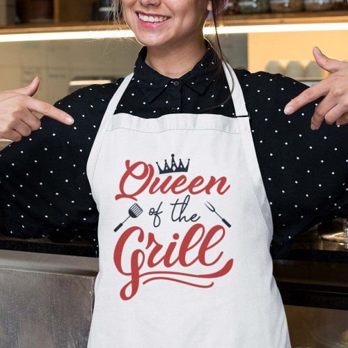 Queen Of The Grill Apron