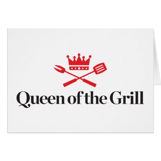 Queen of the Grill Cards (Front Horizontal)