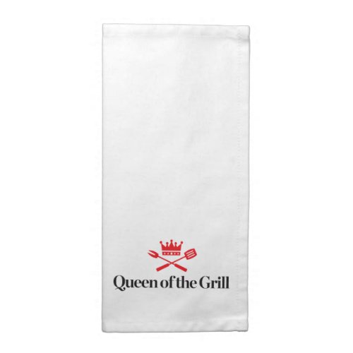 Queen of the Grill Napkin